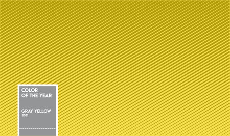 Yellow and Gray Color Sample. Vector.のイラスト素材