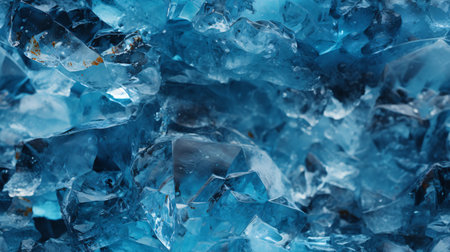 A background of winter, complete with a frosted window and textured ice.の素材