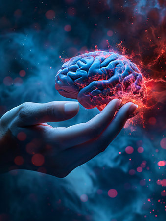 The cost of investing in mental health interventions for the human mind's intelligence and psychology.の素材