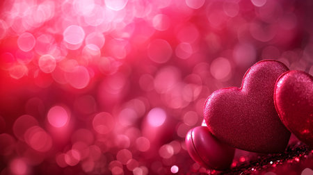 Valentines Day backdrop.の素材