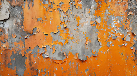 Aged apricot colored concrete design. Top-notch image.の素材