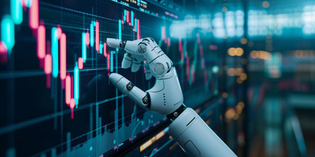 Automated stock trading using artificial intelligence and neural networks.の素材
