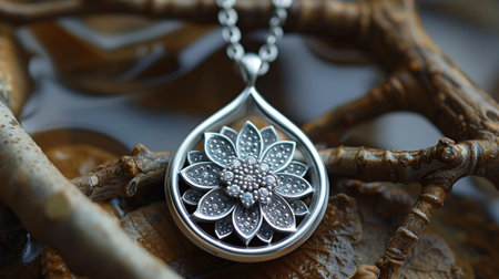 Stunning silver charm.の素材