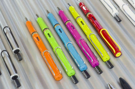 Chongqing, china - December 13, 2012  Pen on sale in a shopping mall  With the rise of economy, a large number of rich people produced in China, Luxury goods market becomes more and more big  Rich people are willing to spend more money to buy high qualityのeditorial素材