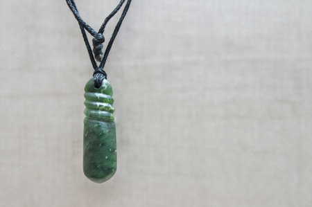 jade necklaceの写真素材