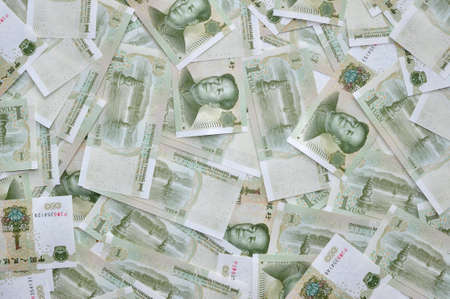 chinese money 1 yuanの写真素材