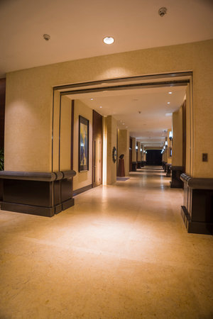 Interior view of a hotelのeditorial素材