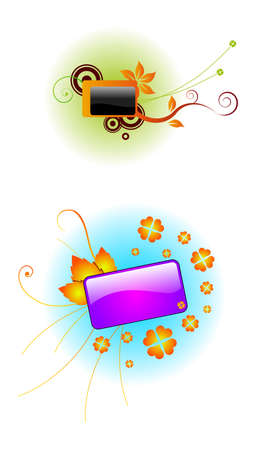 Colored framesのイラスト素材