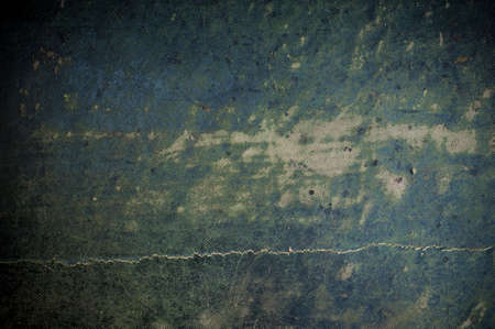 An old grunge blue crumpled vintage paperの写真素材