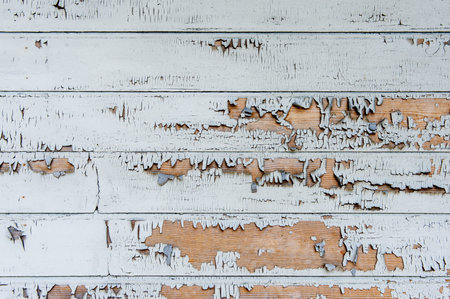 Old grunge wood panels used as backgroundの写真素材