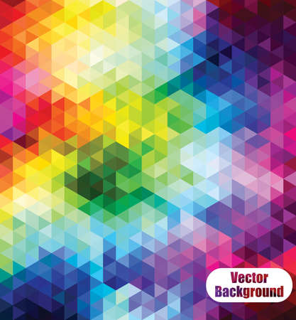 Background of geometric shapes like a mosaicのイラスト素材