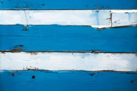 Blue and white wooden image for your backgroundの写真素材