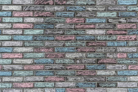 Colorful texture of a bricks wall.