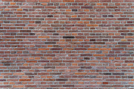 Wall of brick, texture