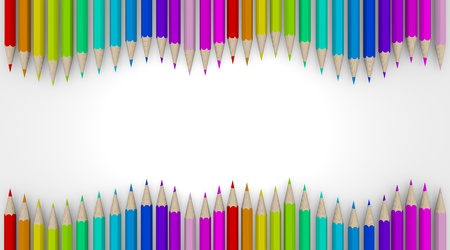 Color pencils の写真素材