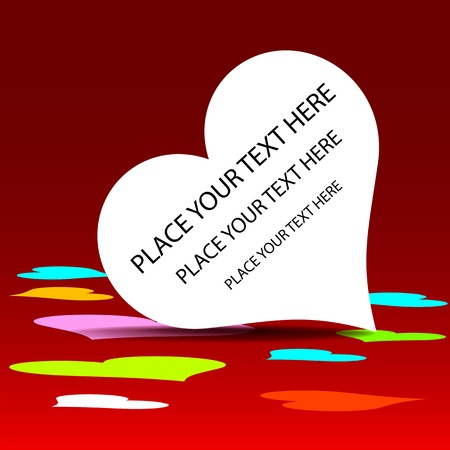 Heart backgroundの写真素材