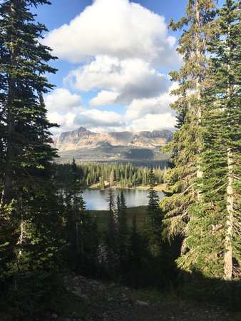 View of the Hayden Peak, Utah, United States