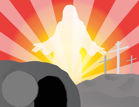 He Is Risenのイラスト素材