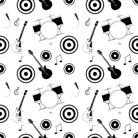 Musical Backgroundのイラスト素材