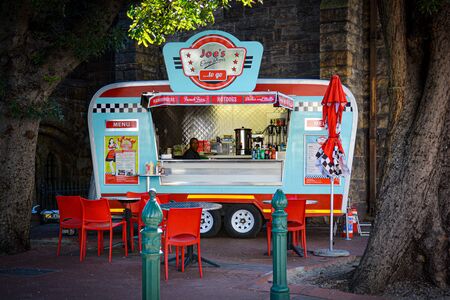 Kiosk in Cape Town, South Africa