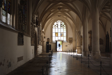 EICHST TT, GERMANY - Cathedral Treasury and Diocesan Museum Eichst tt. Eichst tt is an old town of Bavaria, Germanyの写真素材