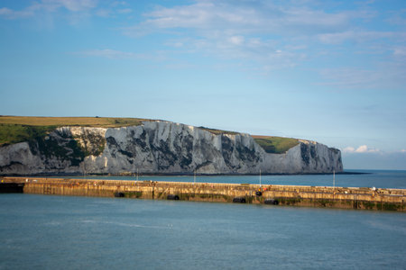 White Cliffs of Dover South East Englandの写真素材