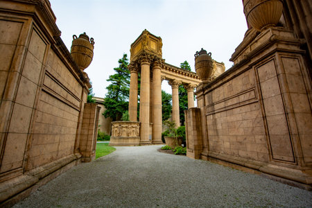 Palace of Fine Arts, San Francisco, California, USA. August 2024