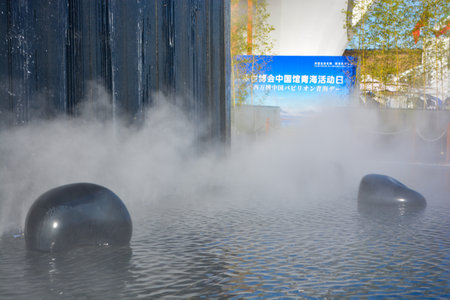 OSAKA, JAPAN - 2025: Fountain of Life at the 2025 Osaka, Kansai Expo.の写真素材
