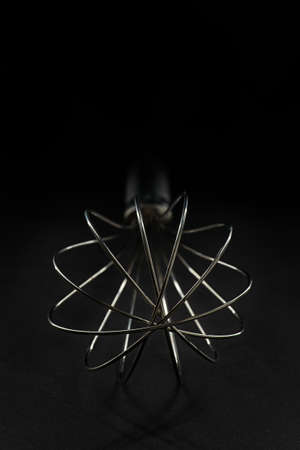 Eggbeater on black backgroundの写真素材