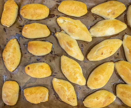 Stylish beige modern dining room interior with designer tables and chairs.の写真素材