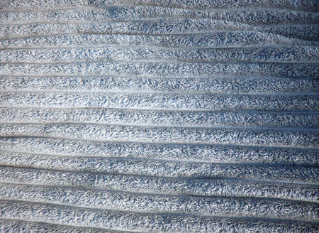 Close up of soft terry fabric with structured stripes. Cool gray blue palette works as a minimal...