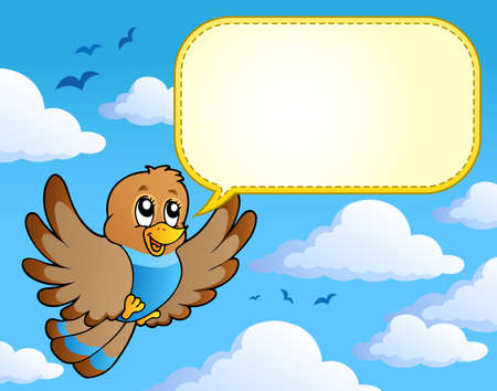 Bird theme image 4 - vector illustration.のイラスト素材