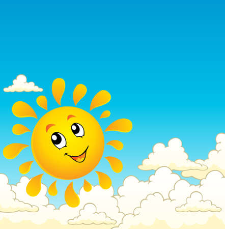Sun theme image 9 - vector illustration のイラスト素材