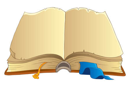 Old book theme image 2 - vector illustration のイラスト素材