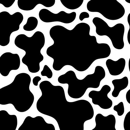 Cow theme seamless background 1 - eps10 vector illustration のイラスト素材