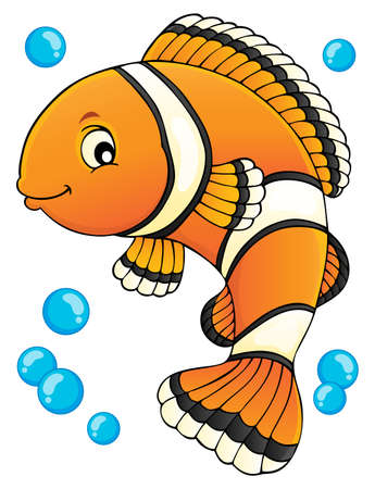 Clownfish topic image 1 - eps10 vector illustration.のイラスト素材