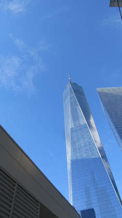 beautiful sky tower in newyork