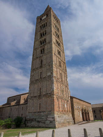 Abbey of Pomposa, Codigoro in the province of Ferraraの写真素材
