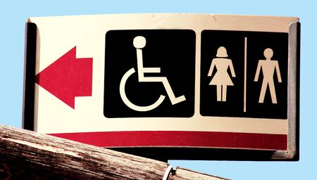 WC signの写真素材