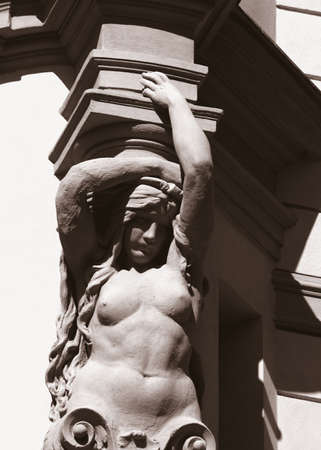 Woman - lights & shadows -の写真素材