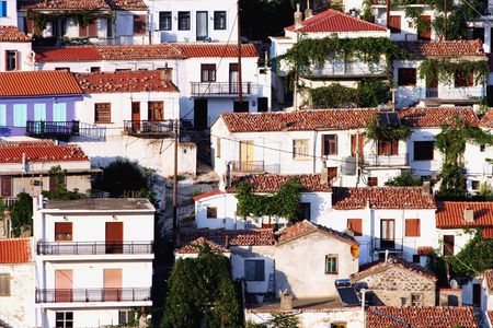 Little villageの写真素材