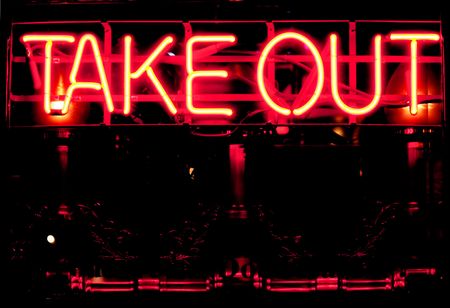 Take out restaurantの写真素材