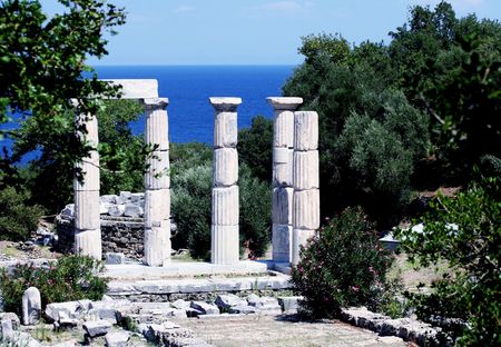 Samothraki Island, The Sanctuary of the "Great Gods", Greeceの写真素材