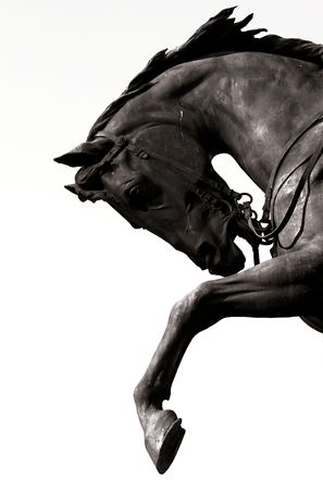Horse statueの写真素材