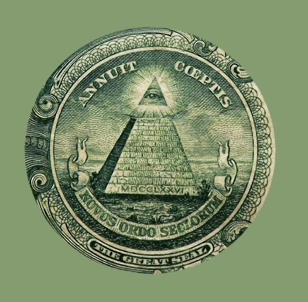 Symbolism - One Dollar Billの写真素材