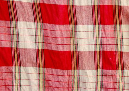 Fabric texture - kitchen towelの写真素材