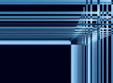 Blue frame - space for text -の写真素材