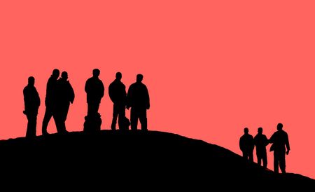 Desert rush hourの写真素材