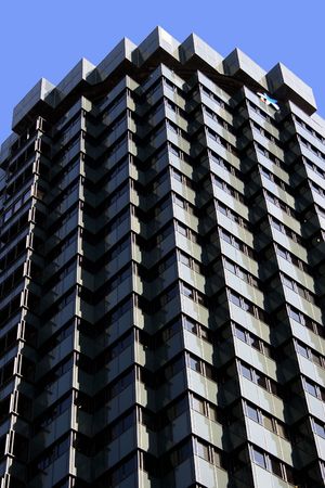 Black skyscraper, Barcelona, Spain