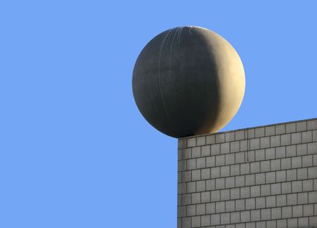 Modern architecture at Barcelona sports competition Port, Spainの写真素材